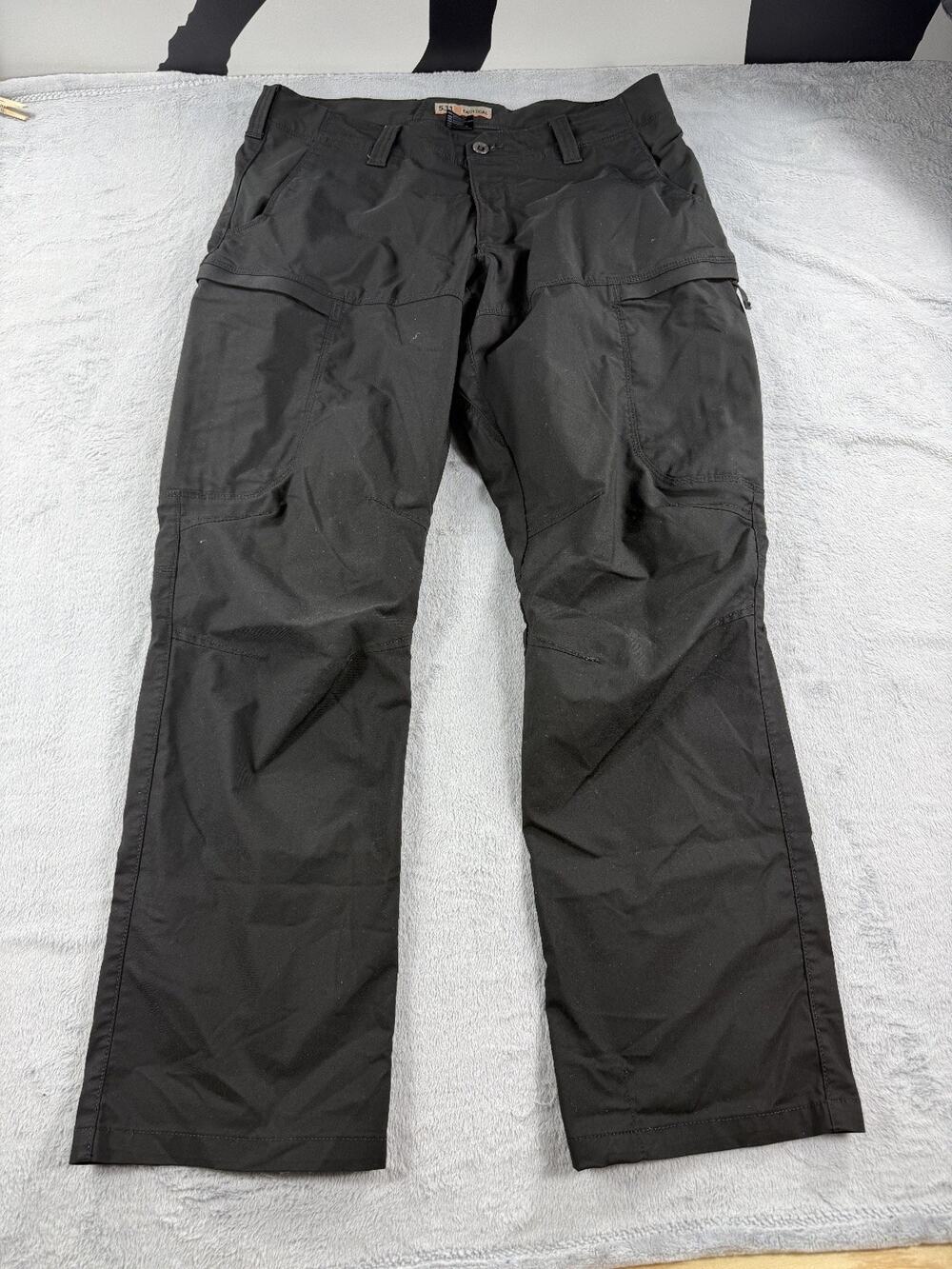 5.11 Tactical Men's Black Apex Cargo Hiking Pants Size 38x32 Outdoor